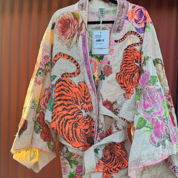 Magnolia Pearl Birch Daigo Kimono NWT - Picture 2 of 12